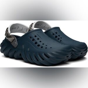 Crocs Echo unisex navy clogs